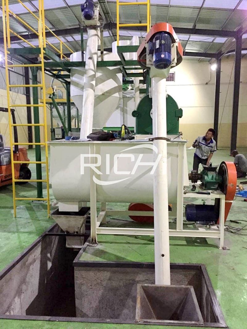 Price of setting up a poultry feed plant 2 ton per hour capacity