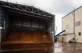 Austria 5tph ce certificate wood pelletizing plant 奥地利5tph ce认证的木材造粒厂