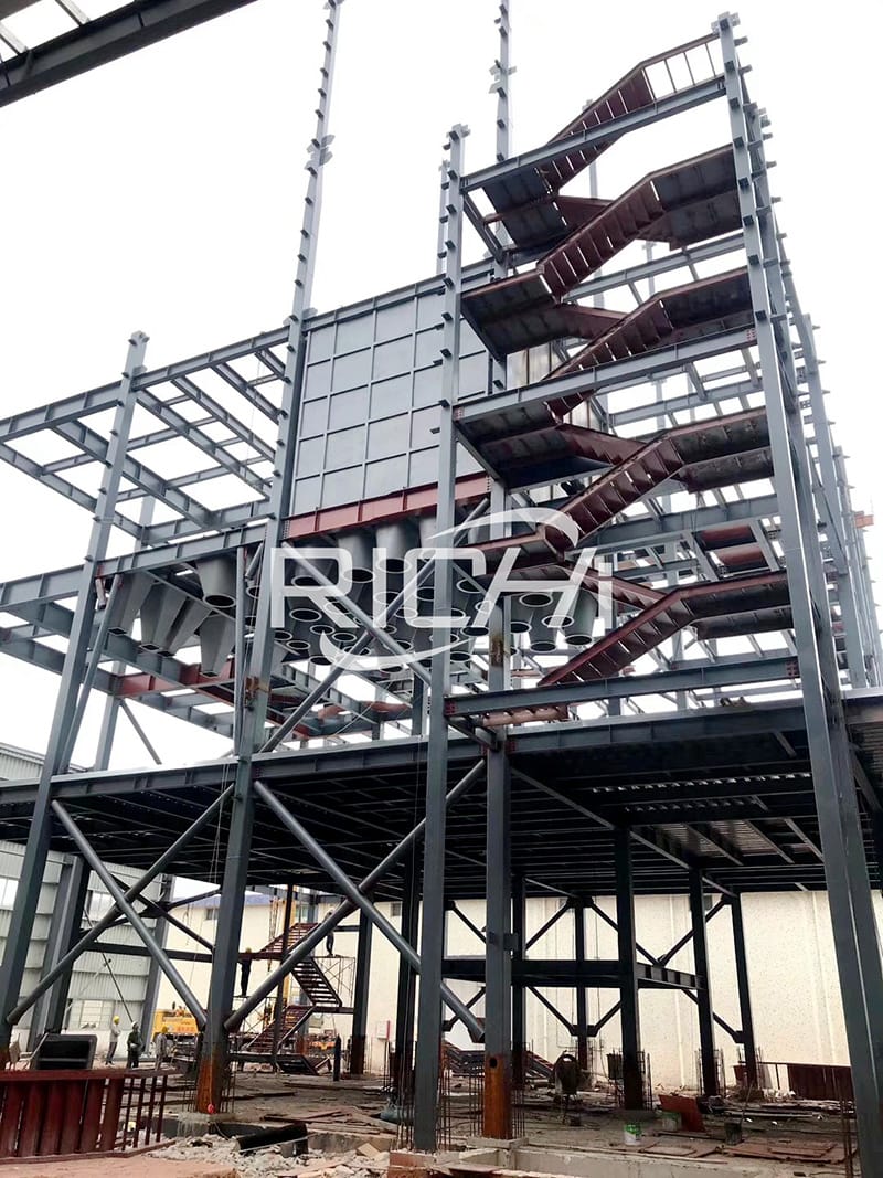 全自动10t/h工厂家禽颗粒饲料生产装置