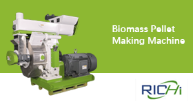 机器à fabriquer des granulés de biomasse